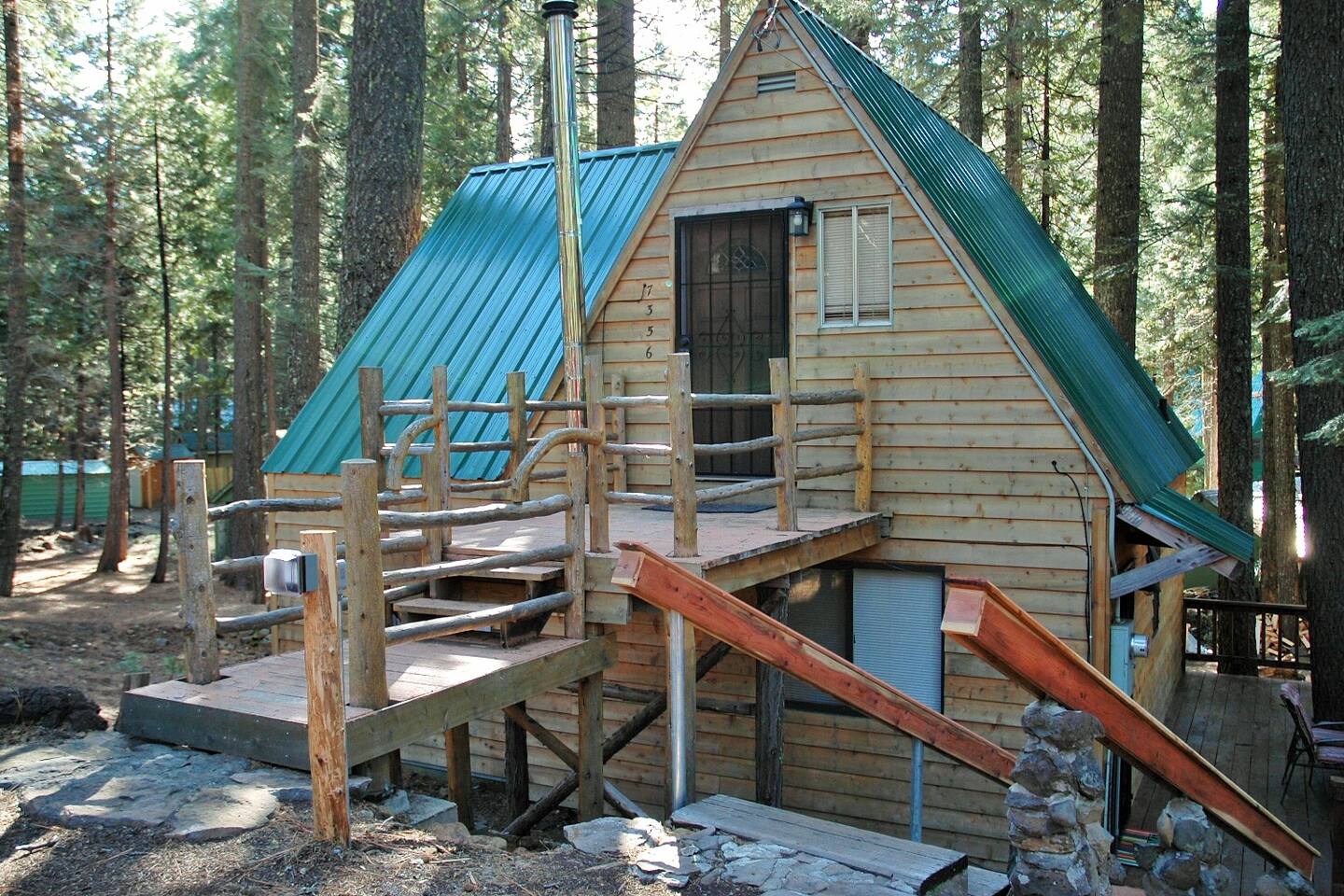 Next To Butte Creek Close To Chico Cabins For Rent In Butte Meadows