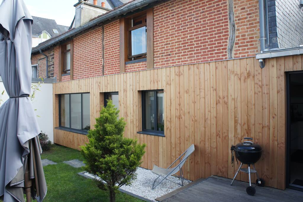 Terrasse, barbecue