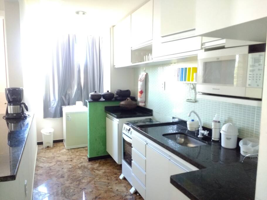 Cozinha e área de serviço