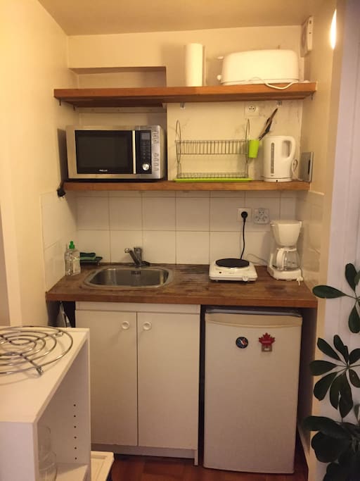 The kitchen corner