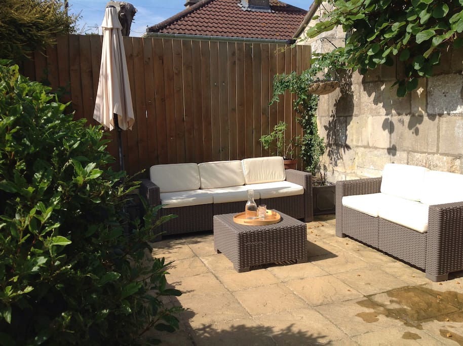 Garden Seating Area