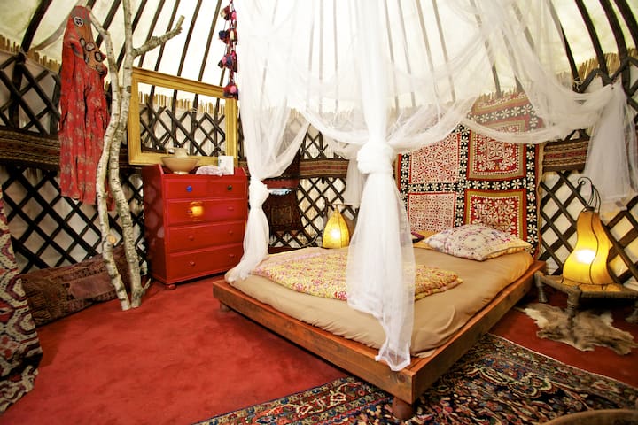 original old Afghani yurt  -cool