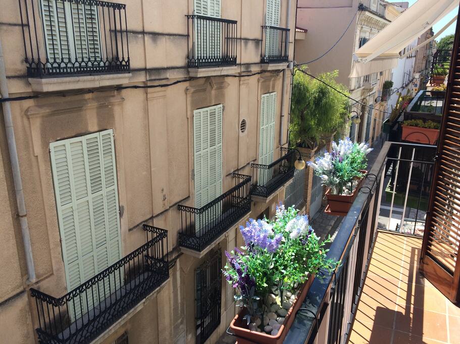 Exterior to a quiet residential street