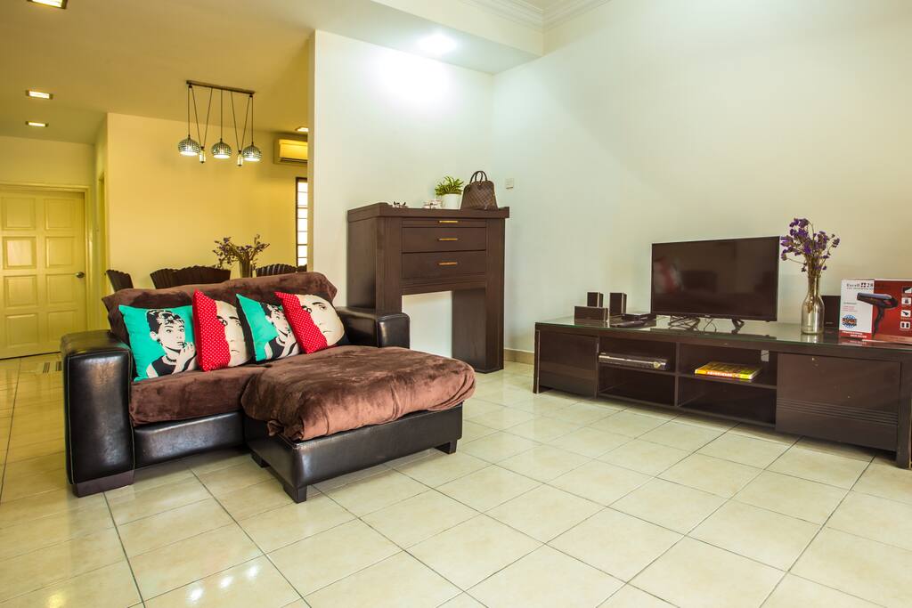 Living hall to hang around with your love one