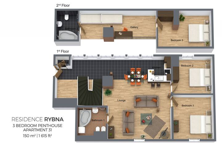 Prague City Apartments
 managed Airbnb listing 2