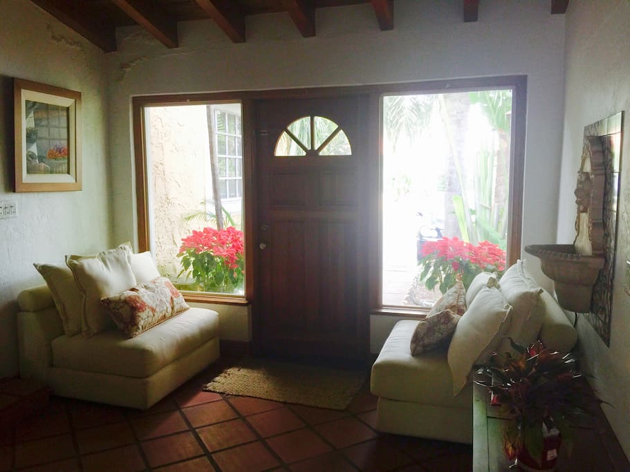 Private Entrance/Living Room