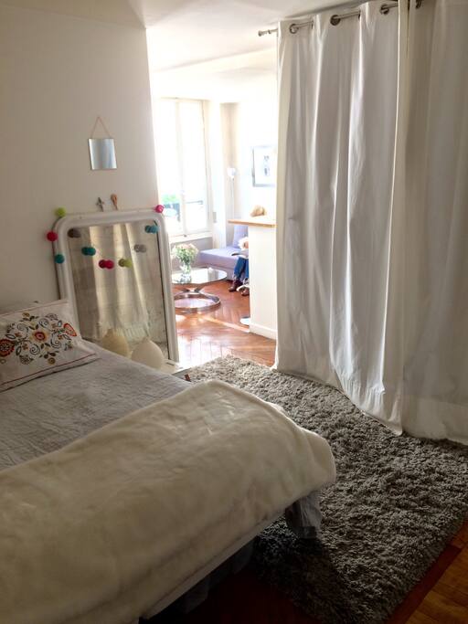 Chambre lit double
