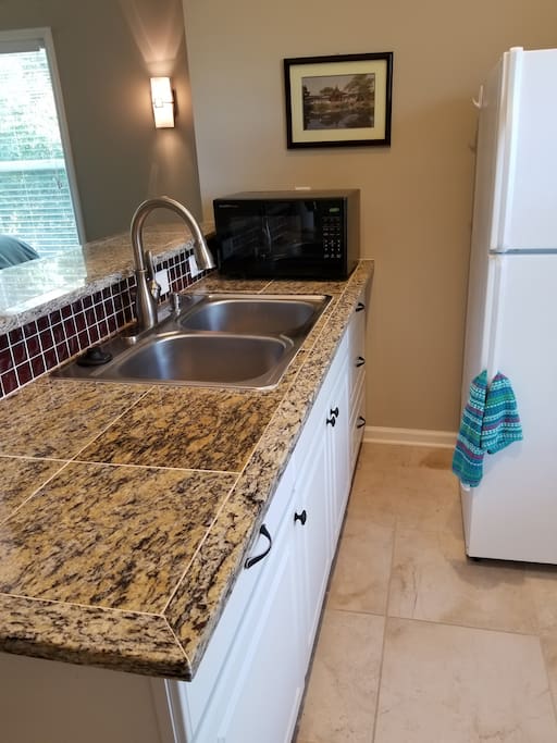 Kitchen Inside Garage Apartment