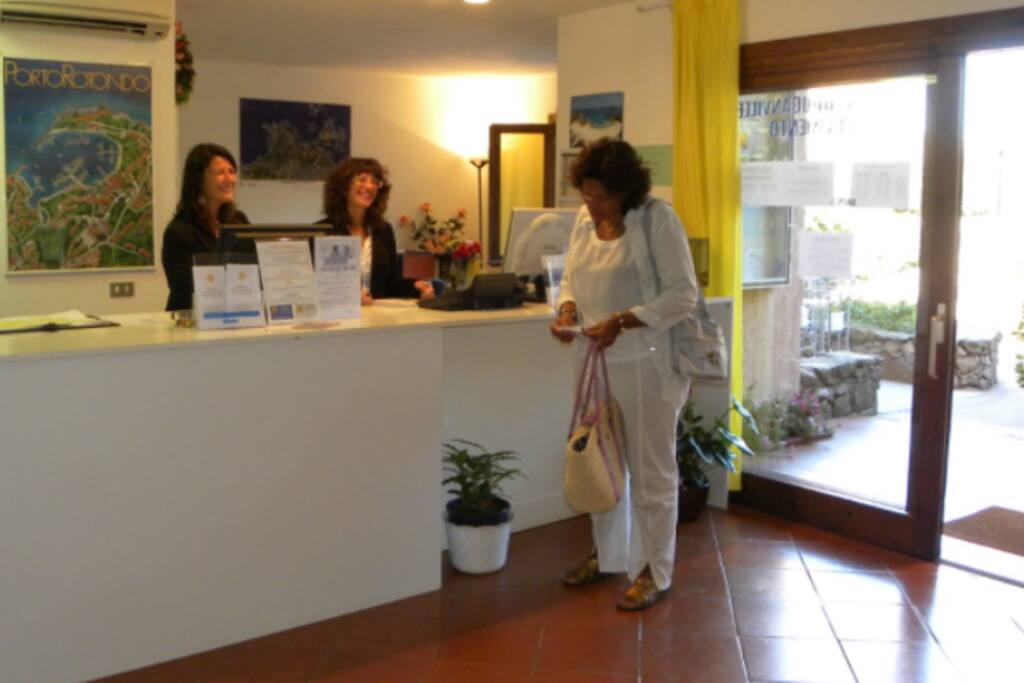 L'accogliente Reception