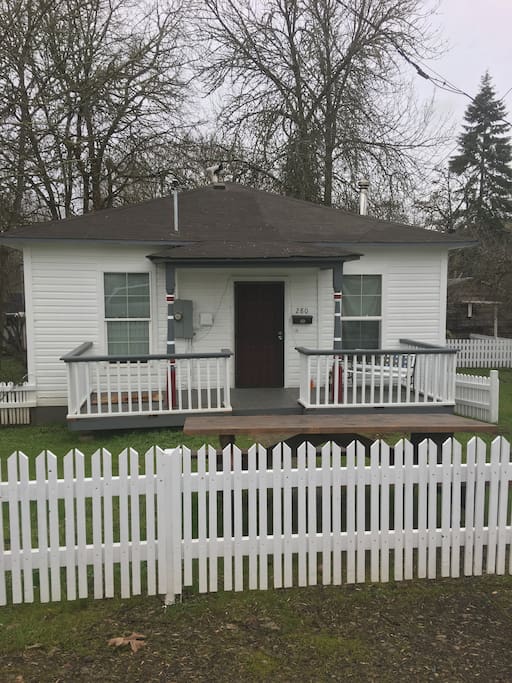 280 SE Pine is well over 100 years old and housed one of the first telephone operators as as guest in this home which was a group home in the beginning.