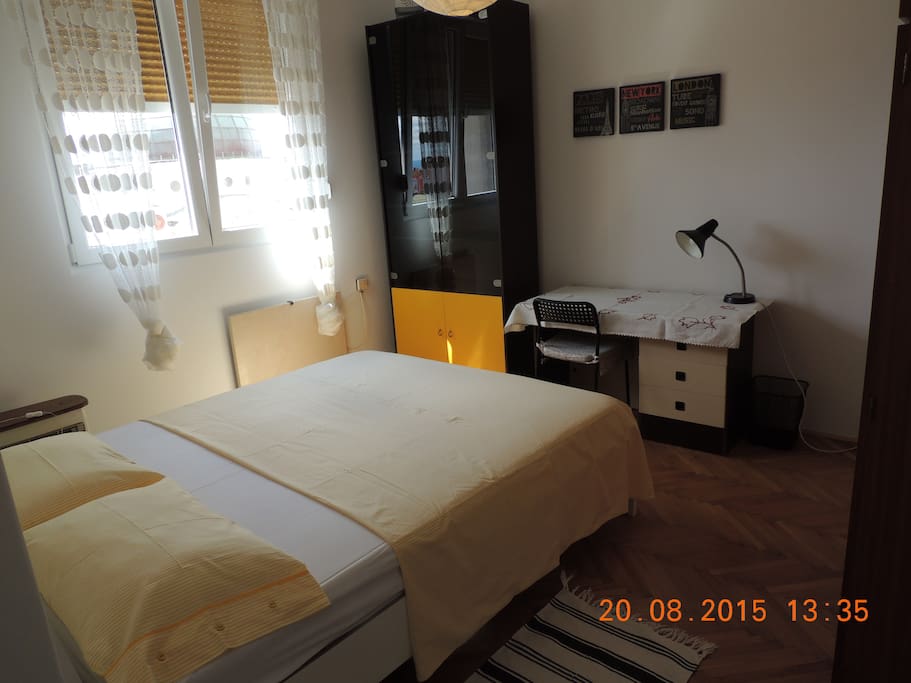 1st room, double bed 160*200