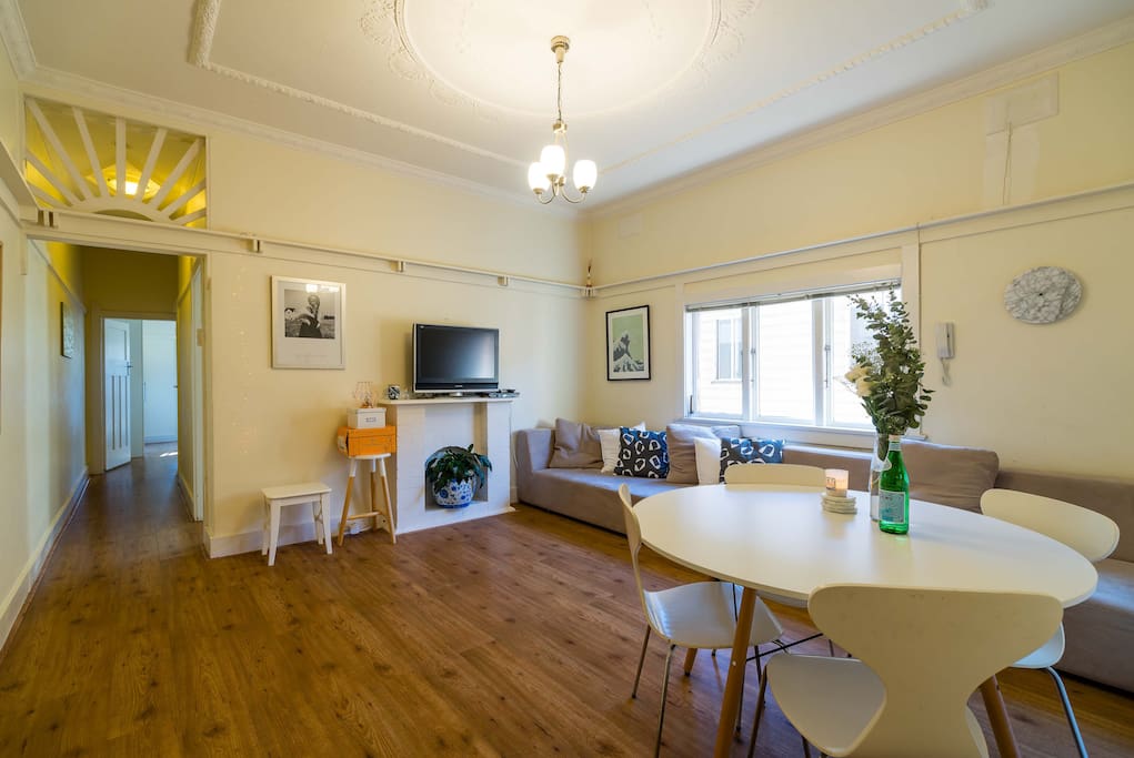 Living room area