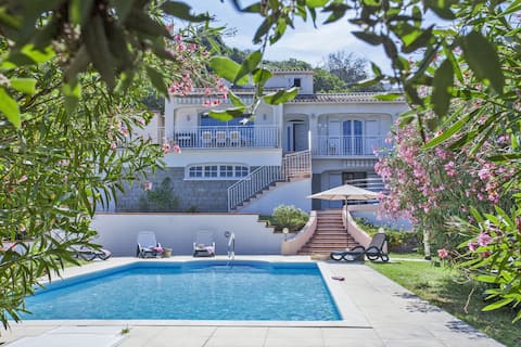 Isolella/Sea View Villa/Pool/Sandy Beach 200m
