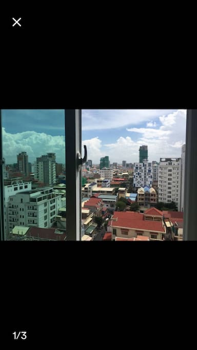 View from kitchen windows
