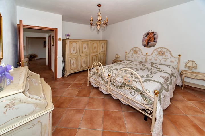 Dormitorio de estilo veneciano