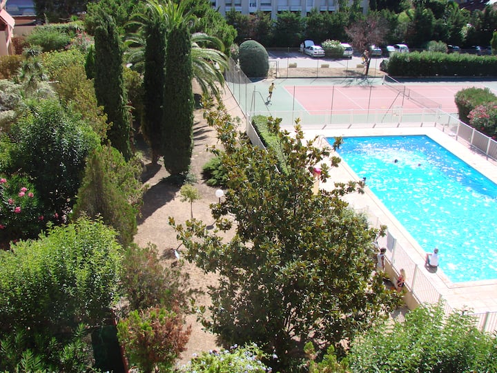 Appartement Avec Piscine Et Tennis - Hyères