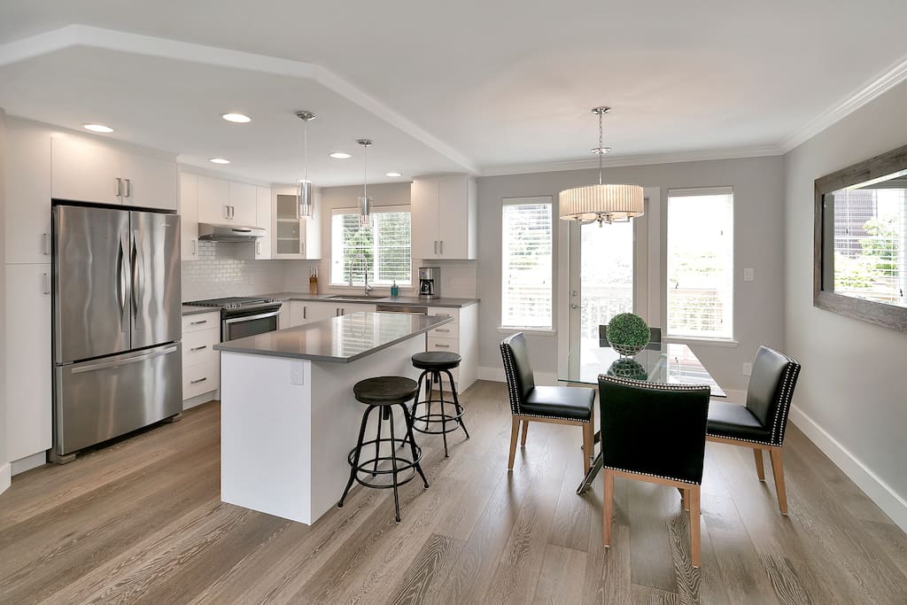 Spacious open concept allows you to enjoy time with your fellow travelers
