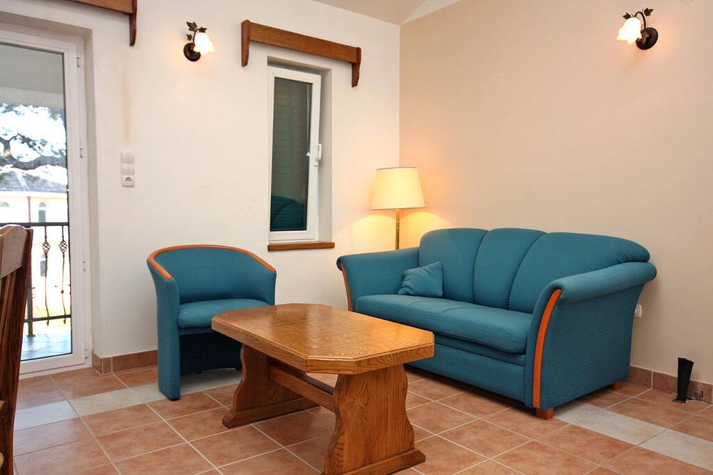 Living room, Surface: 15 m²