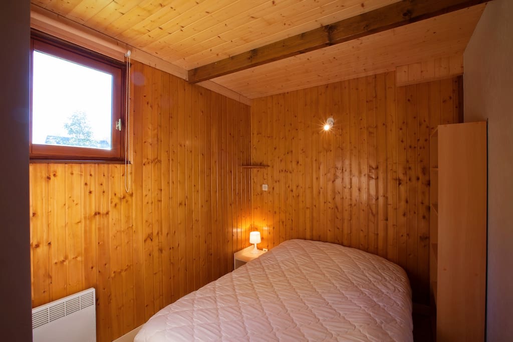 Chambre RDC du chalet 6 personnes