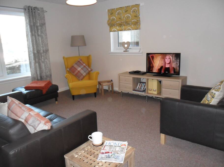 Bright living room