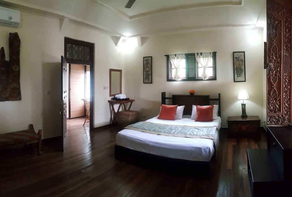 The atmosphere of the bed room