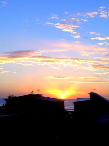 Avoca beachfront apartment.