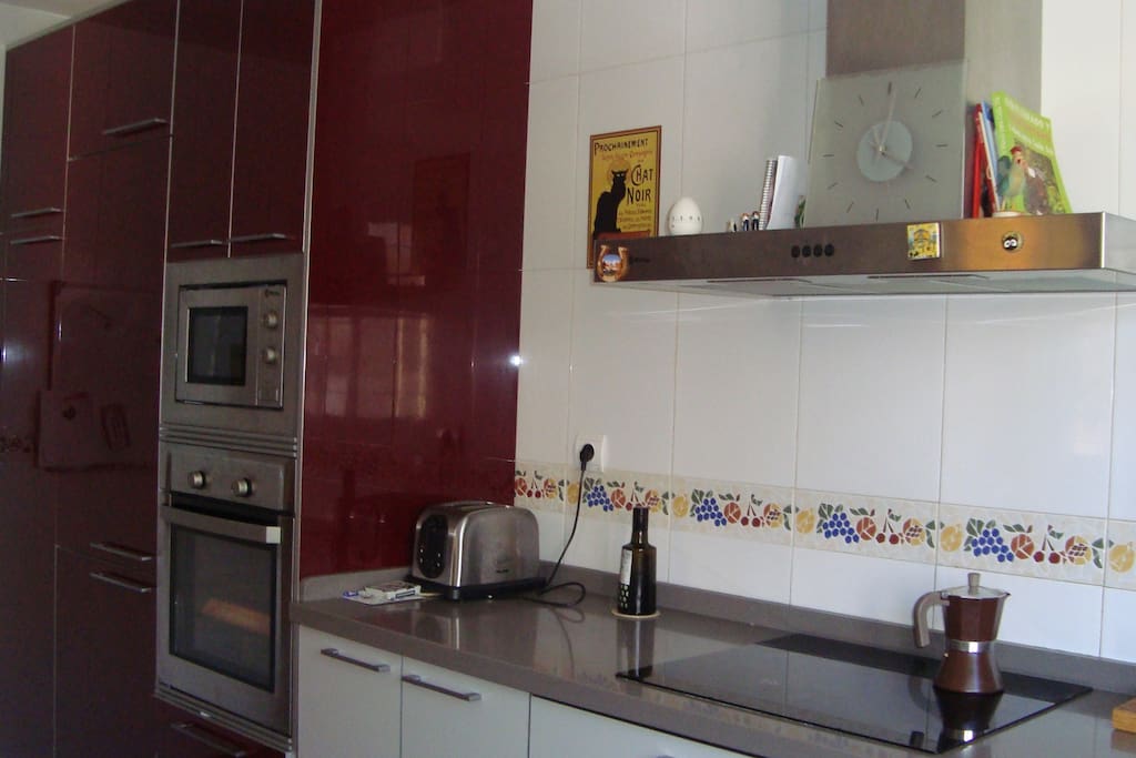 cocina horno micro induccion y campana