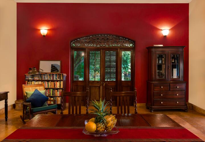 Dining room and Honesty Bar.