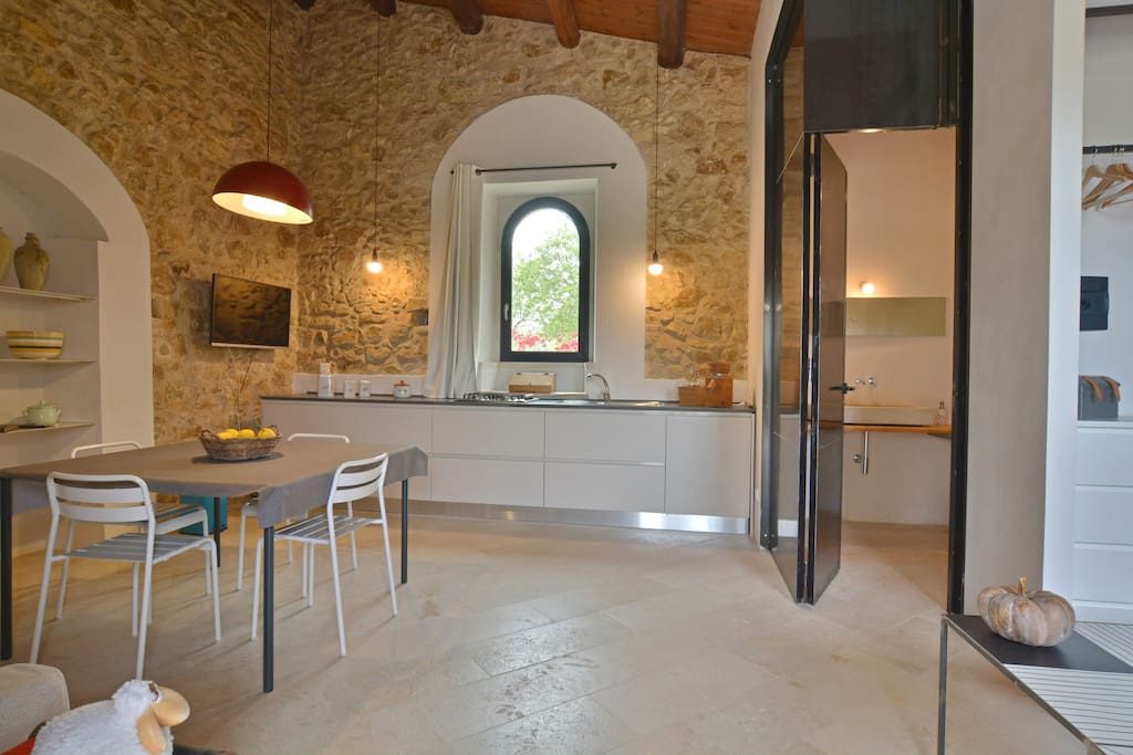 Spacious kitchen