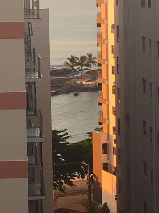 Vista do apartamento (Praia das Castanheiras)