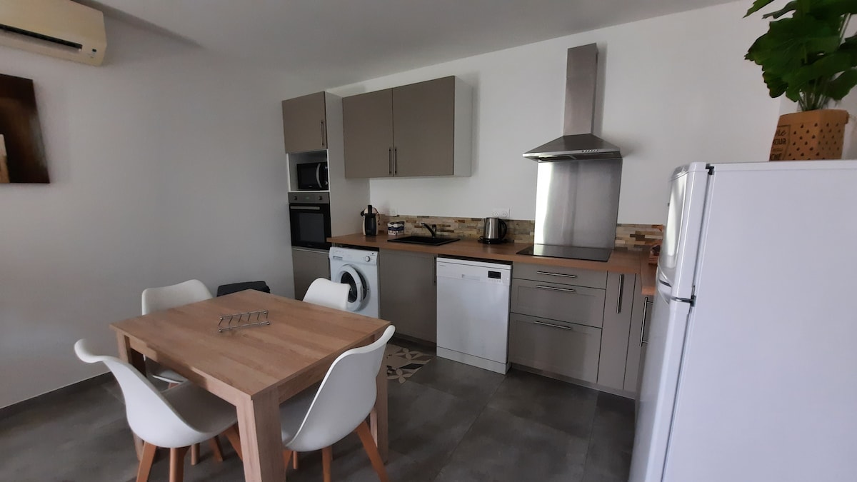 Annonce Airbnb populaire: NEW T2 APARTMENT LOZARI à Belgodère