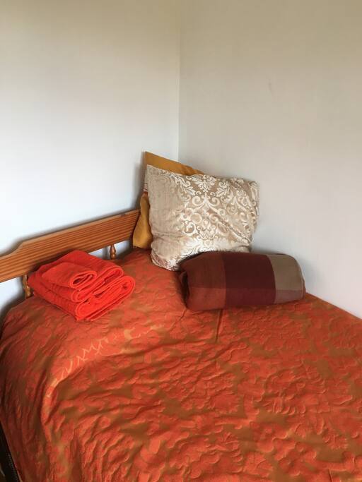 "Orange bedroom"