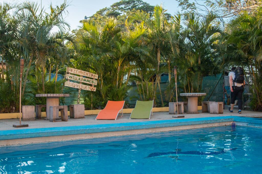 Área de piscina