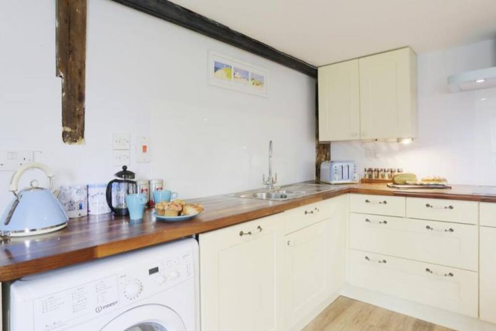 well-equipped kitchen