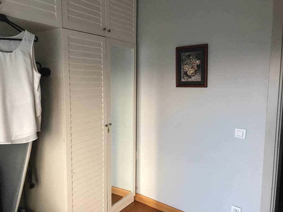 Closet space+ iron