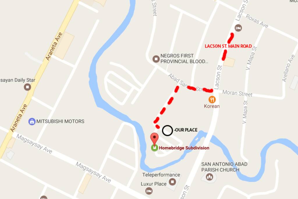 Google Map version (pin in the description is accurate)