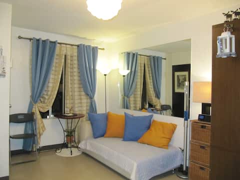 Fully Furnished Big Studio Condo + WiFi + Netflix