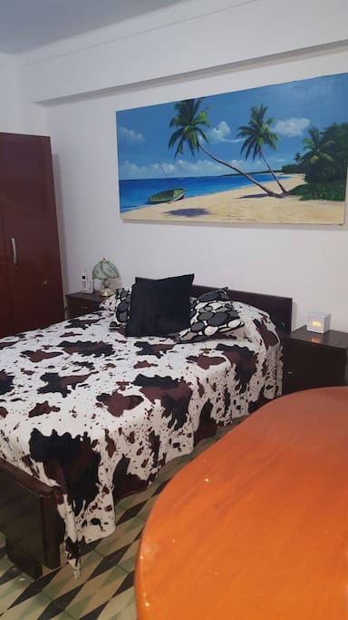 furnished room,full bed