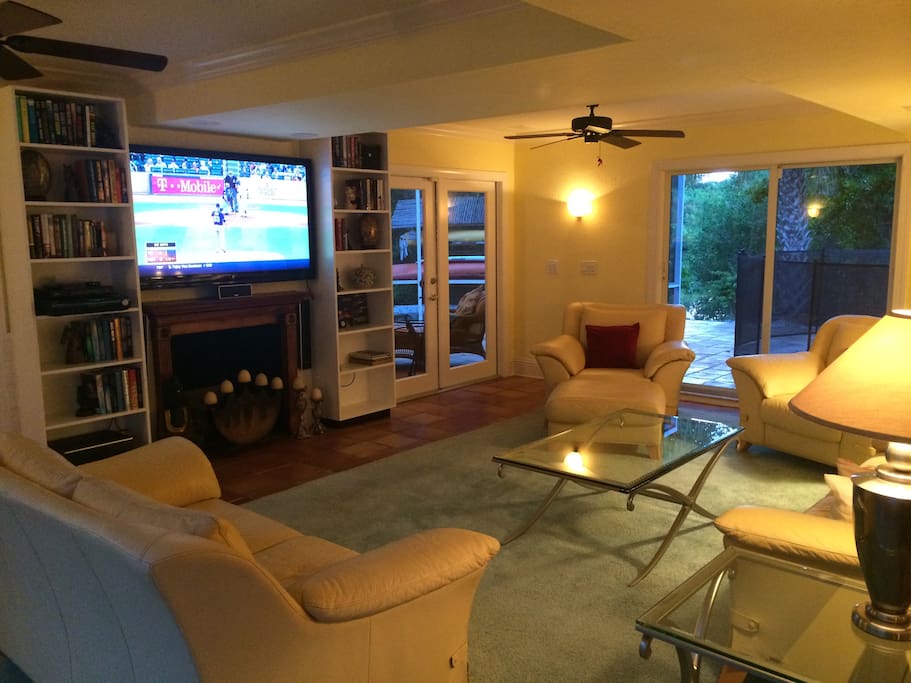 Family Room Big Screen