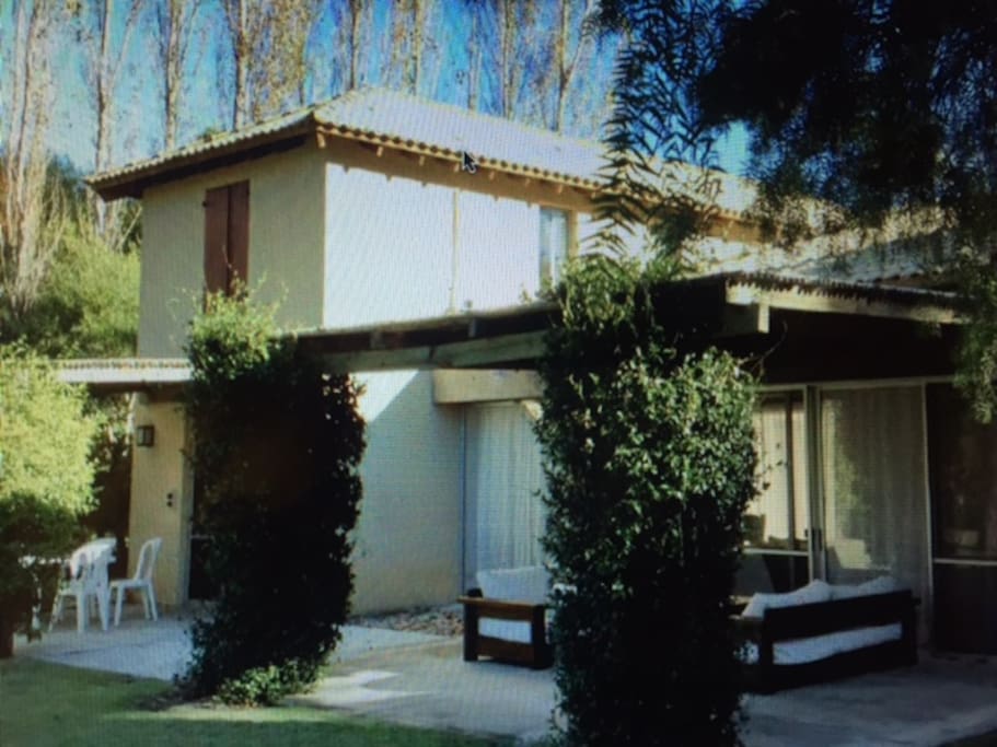 vista de la casa