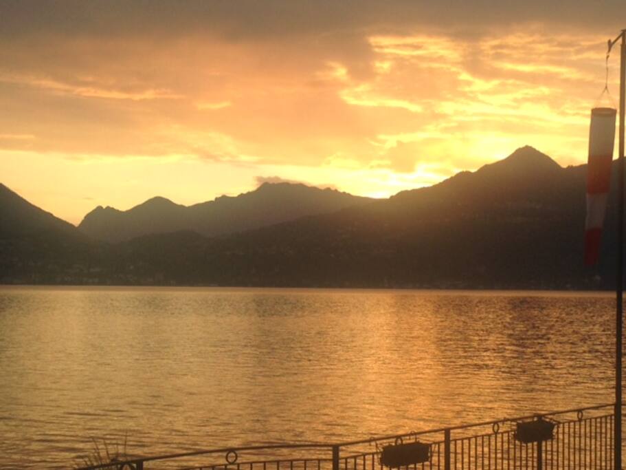 Sunset from the Villa