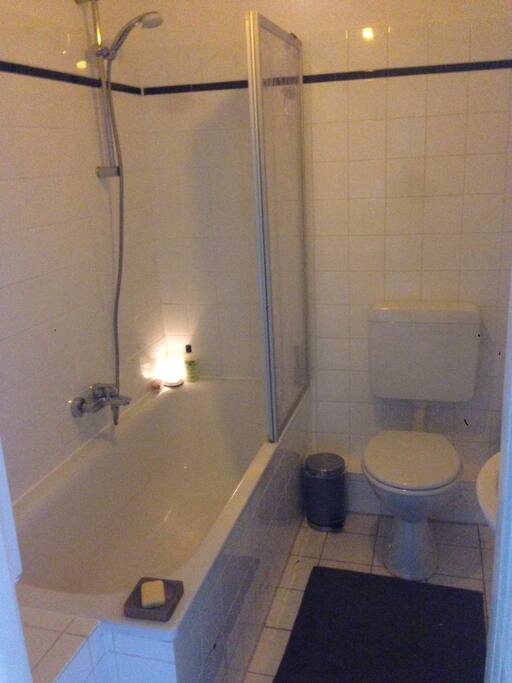 Clean shared bathroom