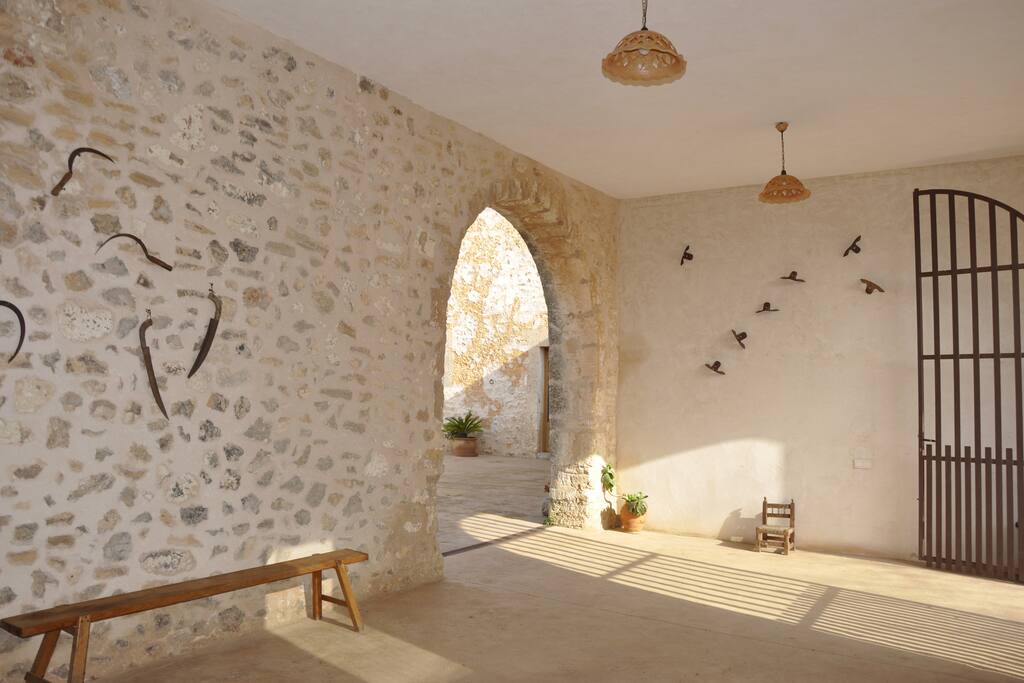 La finca conserva detalles tradicionales