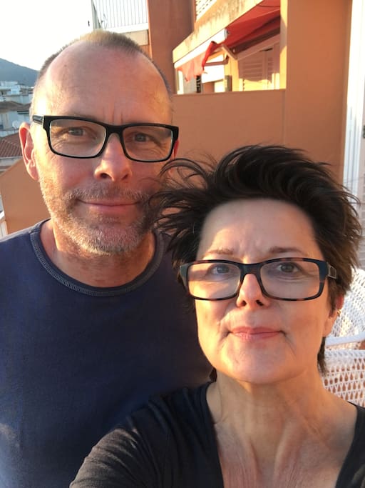 Thomas and Liane a sunny day in Spain