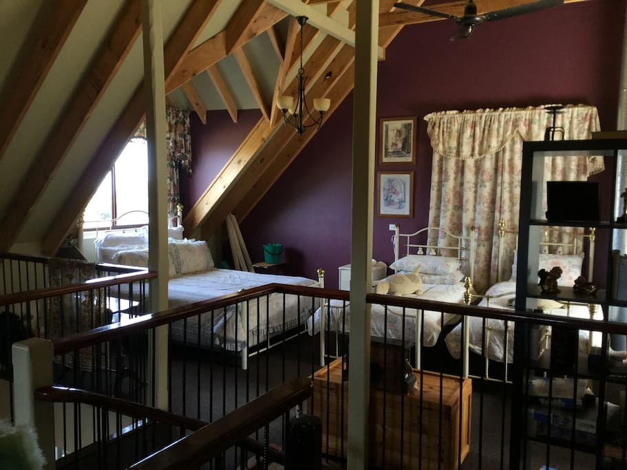 Upstairs mezzanine