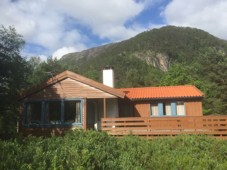 The cottage in summertime