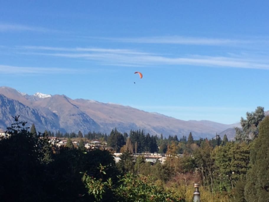 The Remarkables/Town view