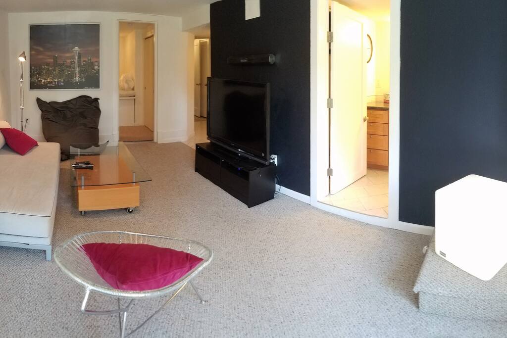 Living room from entry