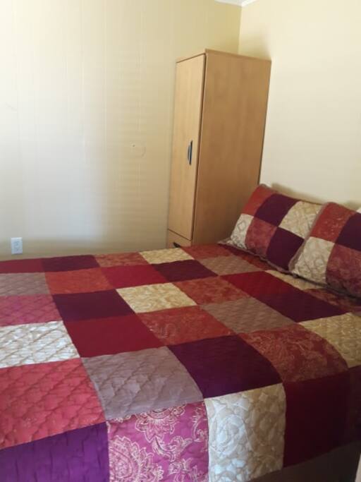 Queen sized bed