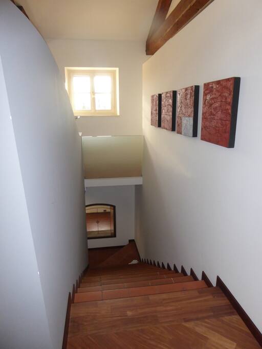 Le scale di ingresso